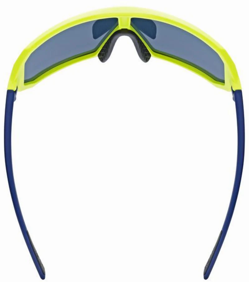 Uvex Sportstyle 237 MTB Brille blue yellow/mirror blue