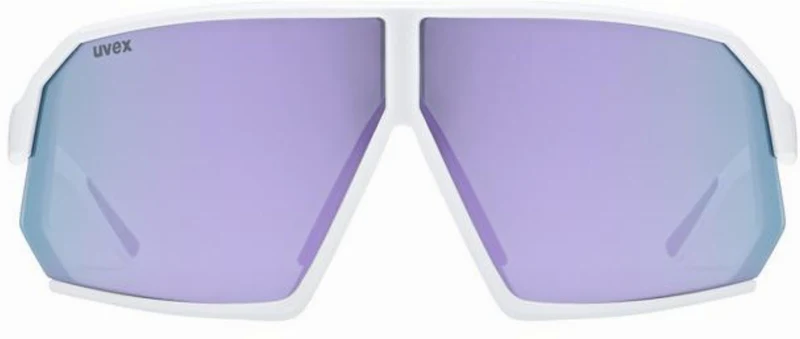 Uvex Sportstyle 237 MTB Brille white matt/mirror lavender