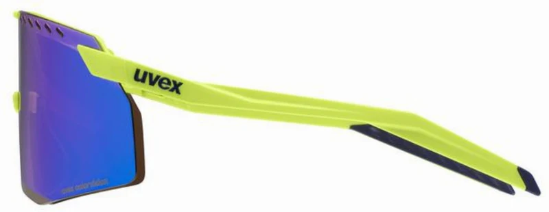 Uvex Pace Stage CV Sportbrille yellow matt/buzzy blue