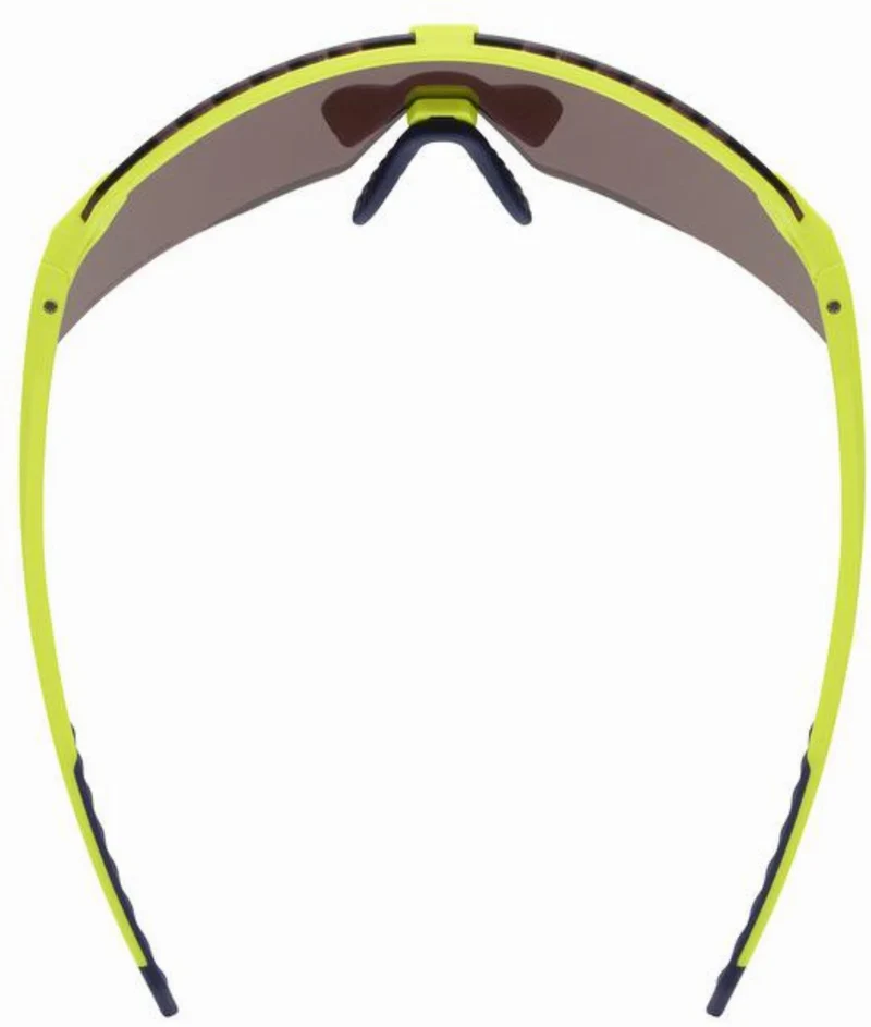 Uvex Pace Stage CV Sportbrille yellow matt/buzzy blue