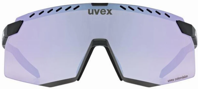 Uvex Pace Stage CV Sportbrille black matt/pushy pink