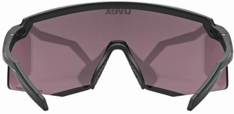 Uvex Pace Stage CV Sportbrille black matt/pushy pink