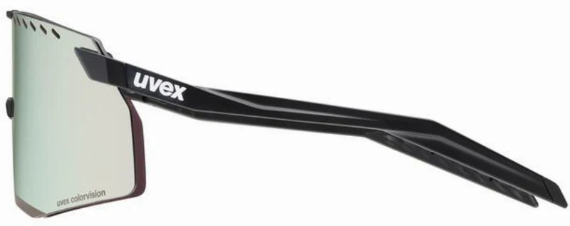 Uvex Pace Stage CV Sportbrille black matt/serious silver
