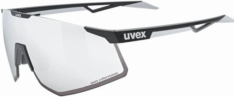 Uvex Pace Perform S CV Sportbrille black matt/serious silver