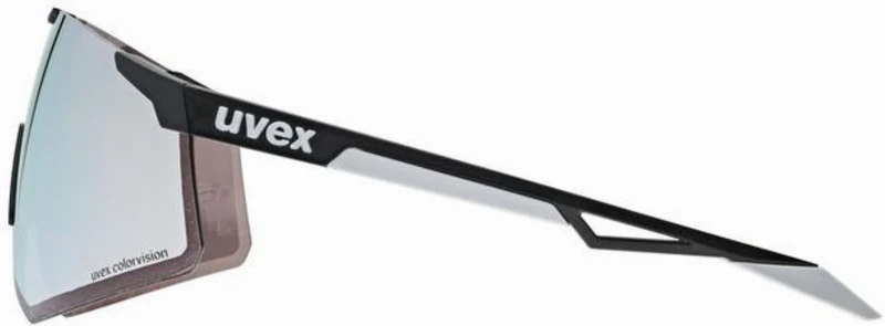 Uvex Pace Perform S CV Sportbrille black matt/serious silver