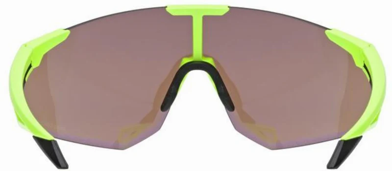 Uvex Pace Perform S CV Sportbrille yellow matt/buzzy blue