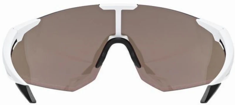 Uvex Pace Perform CV Sportbrille white matt/pushy pink