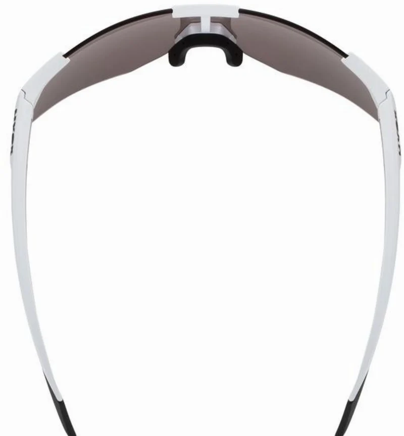 Uvex Pace Perform CV Sportbrille white matt/pushy pink