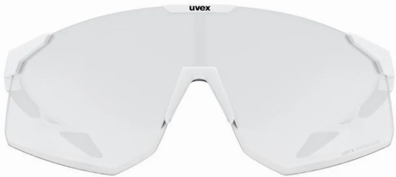Uvex Pace Perform V Sportbrille white matt/litemirror silver