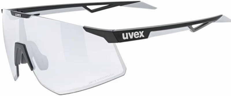Uvex Pace Perform V Sportbrille black matt/litemirror silver