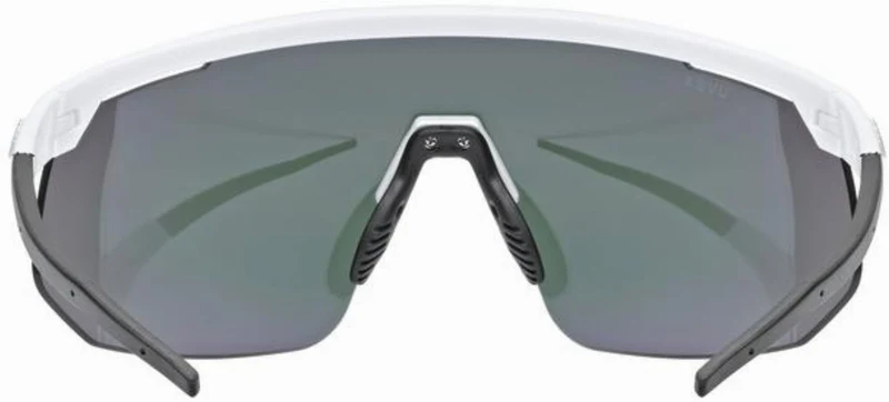 Uvex Pace One Sportbrille white matt/mirror lavender