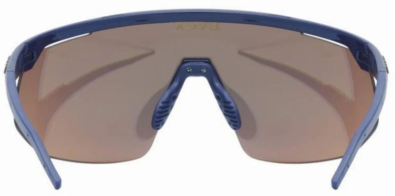 Uvex Pace One Sportbrille blue/mirror yellow