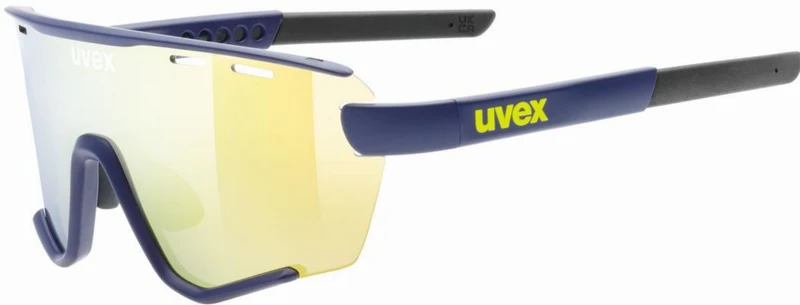 Uvex Sportstyle 236 S Set Sportbrille blue matt/mirror yellow