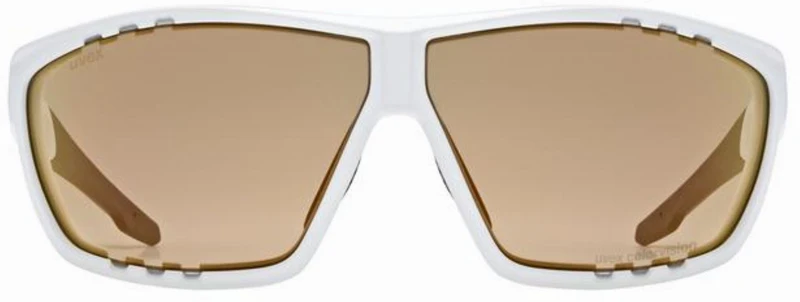 Uvex Sportstyle 706 CV V MTB Brille white matt/litemirror red
