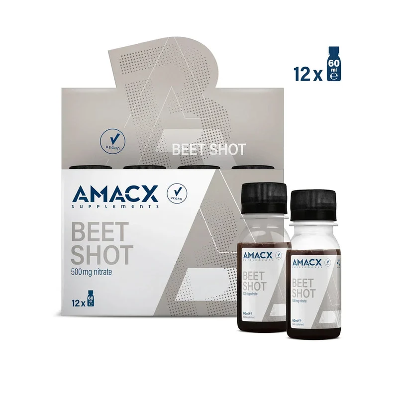 Amacx Beet Shot Box 12stk Transparent