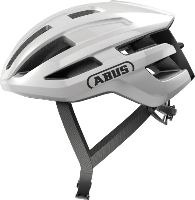 Abus Powerdome Rennradhelm Shiny White