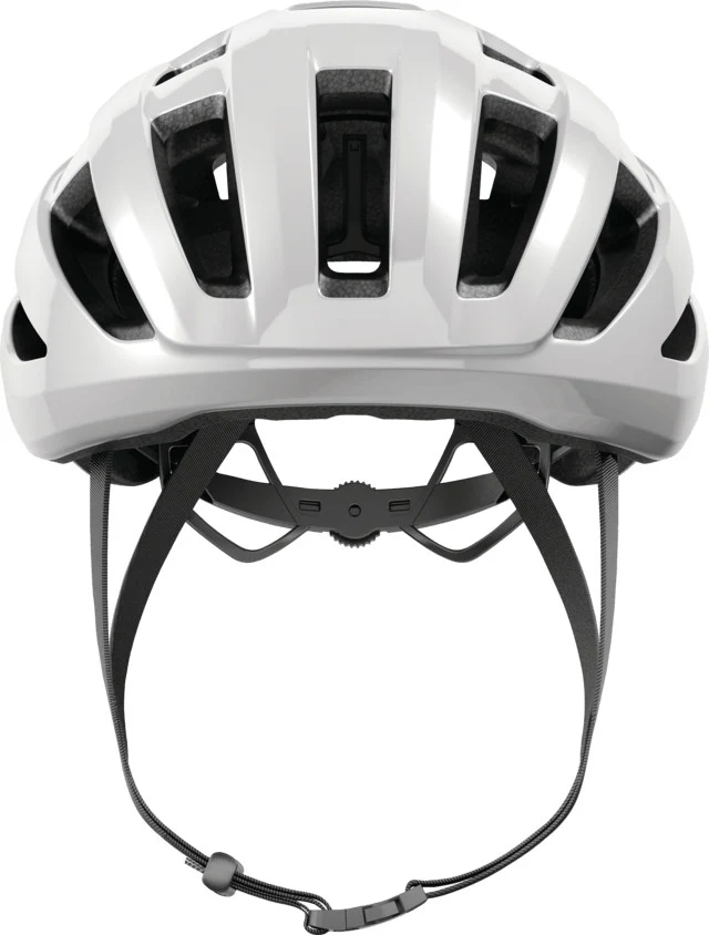 Abus Powerdome Rennradhelm Shiny White