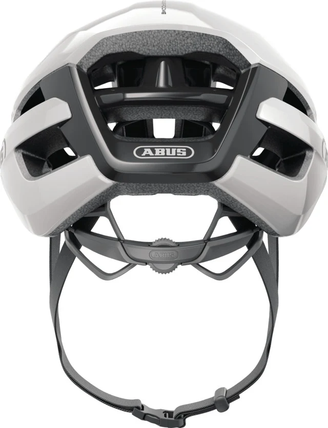 Abus Powerdome Rennradhelm Shiny White