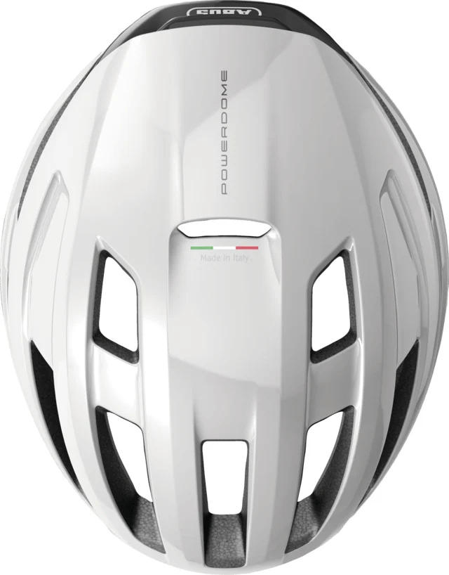 Abus Powerdome Rennradhelm Shiny White