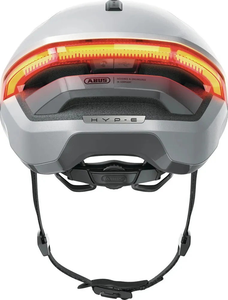 Abus Hyp-E Stadthelm Gleam Silver