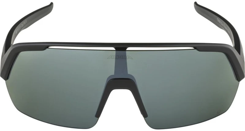 Alpina Turbo HR Q-Lite Sportbrille black matt/mirror silver