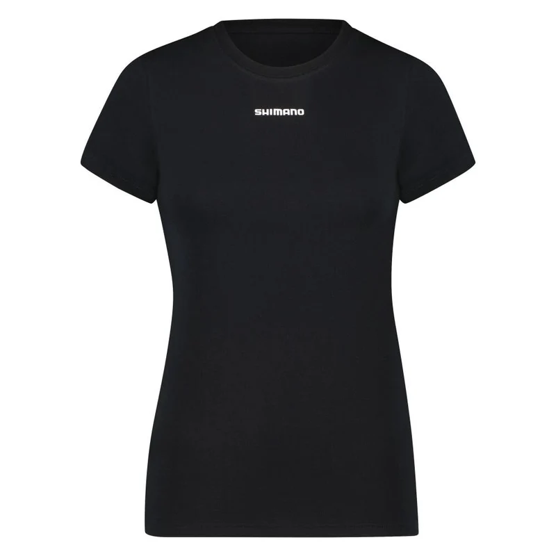 SHIMANO W'S UX URBAN T-Shirt BLACK S