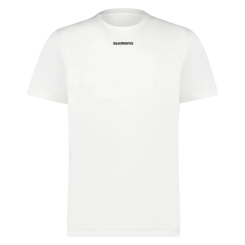 SHIMANO UX URBAN T-Shirt WHITE S T-Shirt - atmungsaktives Radsport-Shirt für urbane Einsätze