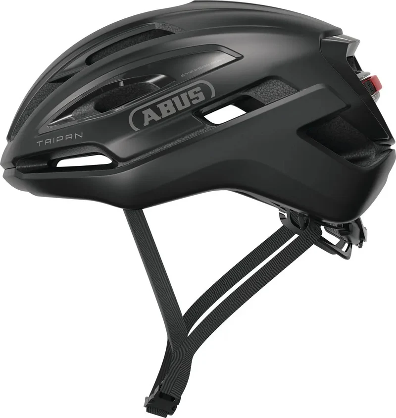 Abus Taipan LED Rennradhelm Velvet Black