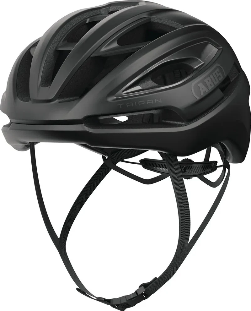 Abus Taipan LED Rennradhelm Velvet Black