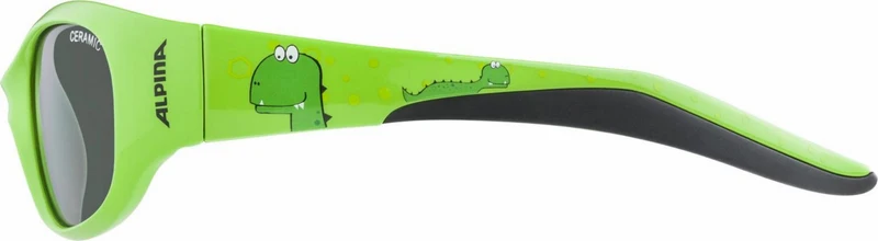 Alpina Flexxy Kids Kinder & Jugend Brille green-dino/ceramic black