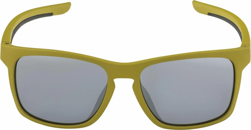 Alpina Flexxy Cool Kids I Kinder & Jugend Brille olive - black mat/mirror black