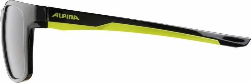 Alpina Flexxy Cool Kids I Kinder & Jugend Brille black-neon yellow/ceramic black