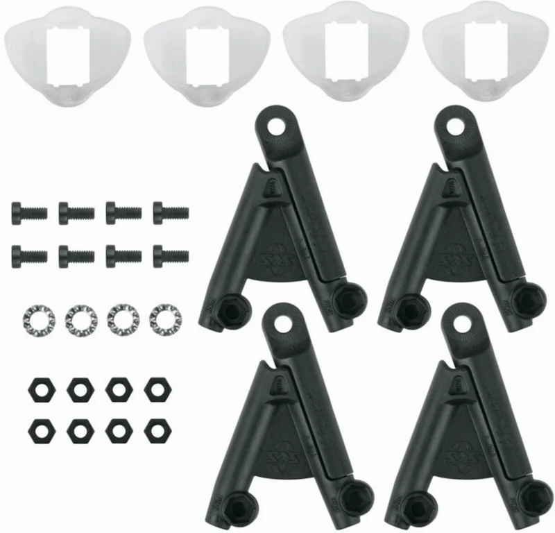 SKS GERMANY Strebenbefestigung ESC V-Adapter (vormontiert) black