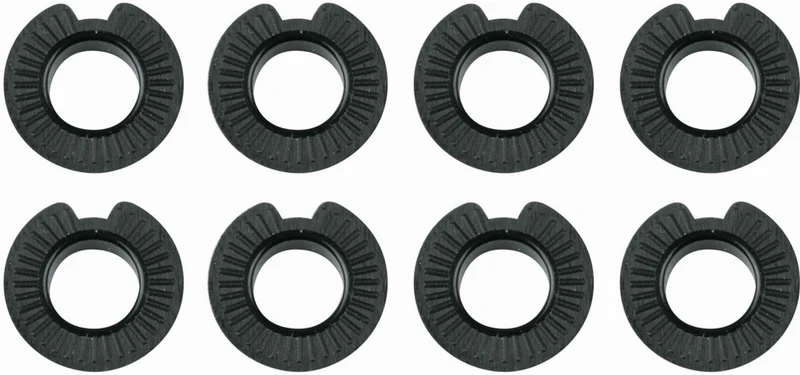 SKS GERMANY Spacer-Set Unterlegscheiben black 8 Stück