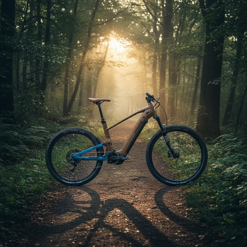 Haibike E-Mountain Bike AllTrail 6 Fully E-MTB 29/27 - Zoll 800 Wattstunden Bosch Performance Line CX 85 Newtonmeter SRAM NX Eagle 12-Gang leather-blue glossy L