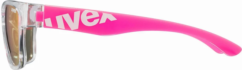 Uvex Sportstyle 508 Kinder & Jugend Brille clear pink/mirror red