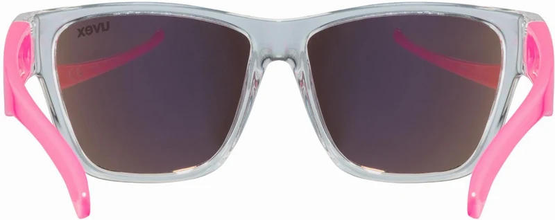 Uvex Sportstyle 508 Kinder & Jugend Brille clear pink/mirror red