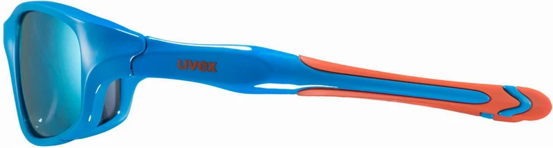 Uvex Sportstyle 507 Kinder & Jugend Brille blue-orange/mirror orange
