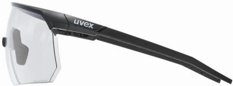Uvex Pace One V Sportbrille black matt/litemirror silver
