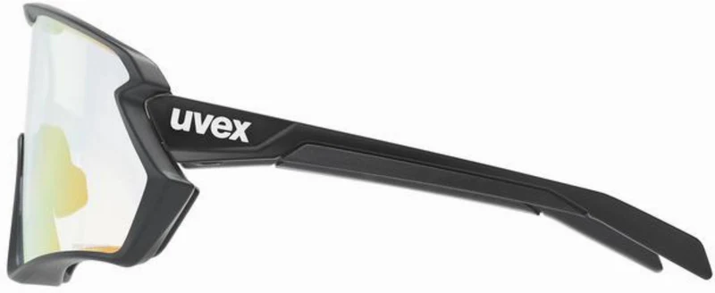 Uvex Sportstyle 231 2.0 V Sportbrille black matt/litemirror red
