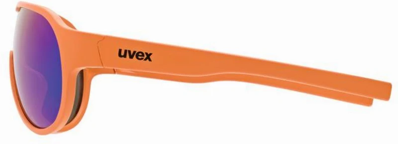 Uvex Sportstyle 512 Sportbrille orange matt/mirror green