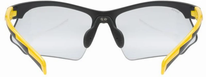 Uvex Sportstyle 802 V Sportbrille black matt-sunbee/smoke