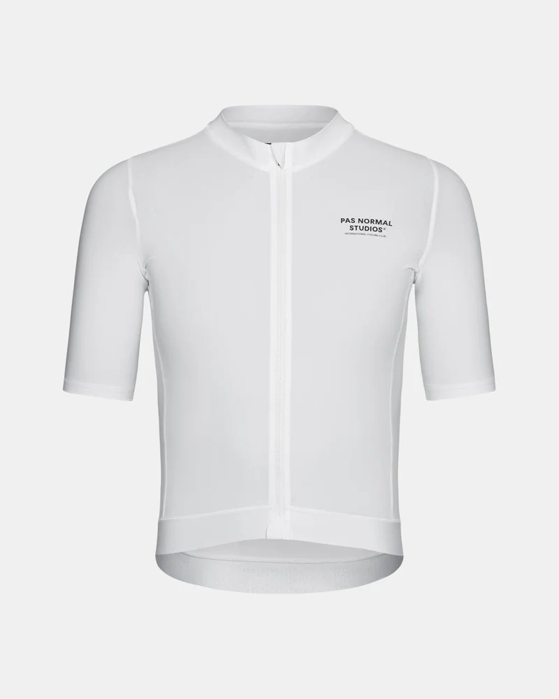 Pas Normal Studios Essential Kurzarm Trikot Herren Weiß