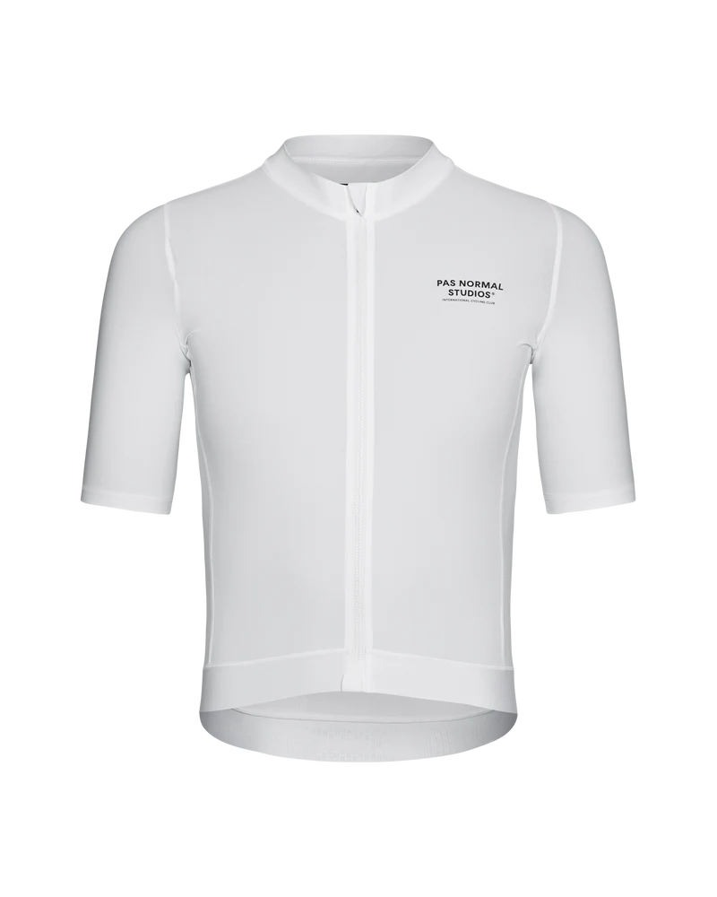 Pas Normal Studios Essential Kurzarm Trikot Herren Weiß