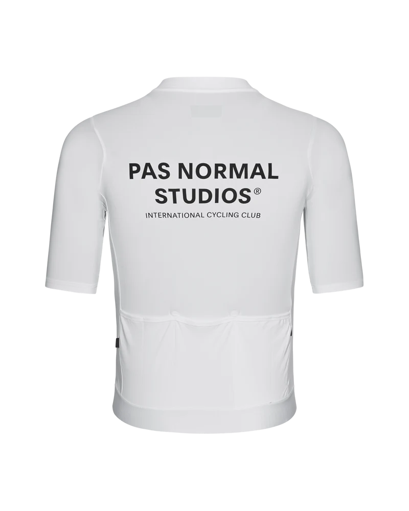 Pas Normal Studios Essential Kurzarm Trikot Herren Weiß
