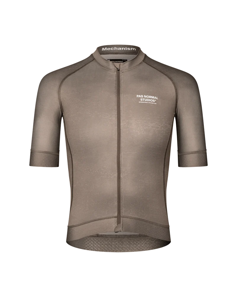 Pas Normal Studios Mechanism Kurzarm Trikot Herren AOP Erde
