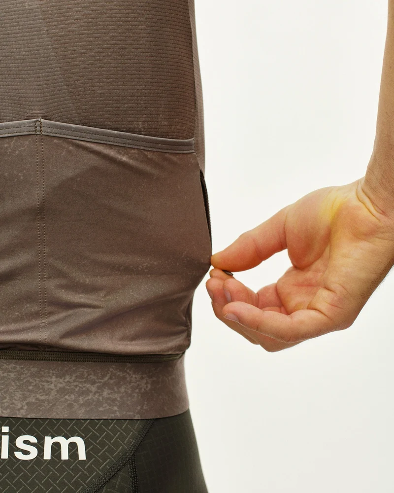 Pas Normal Studios Mechanism Kurzarm Trikot Herren AOP Erde