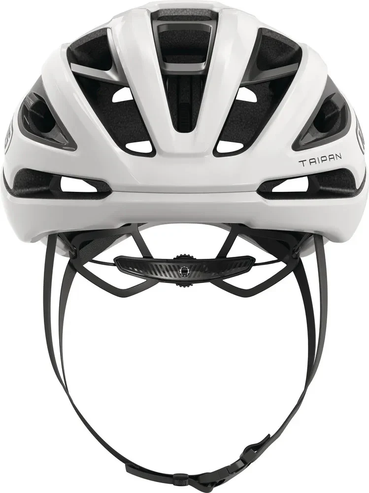 Abus Taipan Rennradhelm Shiny White