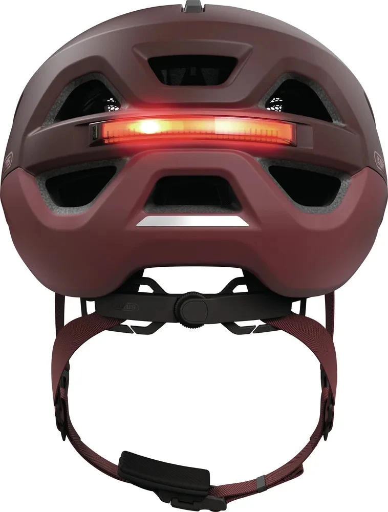 Abus Urban-I 4.0 Ace Stadthelm Chestnut Red