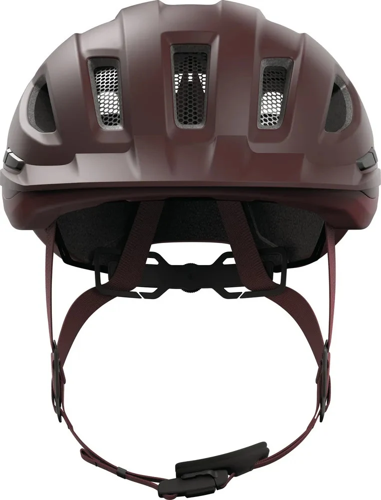 Abus Urban-I 4.0 Ace Stadthelm Chestnut Red